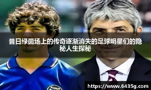 昔日绿茵场上的传奇逐渐消失的足球明星们的隐秘人生探秘